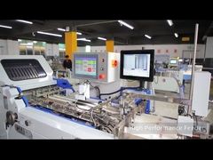 Máy cho nạp hàng tự động có hiệu suất cao với bàn giao hàng Hoạt động dễ dàng cho thiết bị gấp tờ rơi