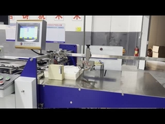 Máy gấp giấy chéo định dạng lớn 550T cho sổ sách