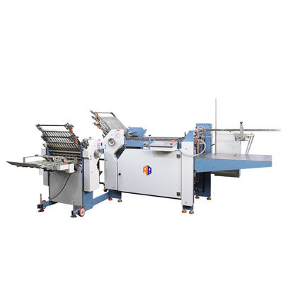 Máy gấp giấy công nghiệp chuyên nghiệp Loại lái bánh răng có chiều rộng 360mm OEM
