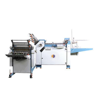 Cross Fold Máy gấp giấy A4 với 8 tấm khóa Chống trượt chống mài mòn