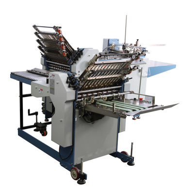 Máy gấp giấy A4 tốc độ cao với 8 tấm khóa chéo