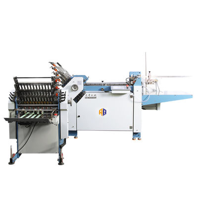 Máy gấp giấy A3 hạng nặng 380V với bánh xe hút ba lỗ