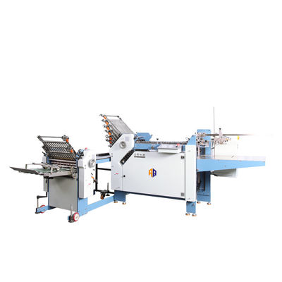 380V Gear Driving Máy gấp giấy thương mại Chiều rộng 360mm