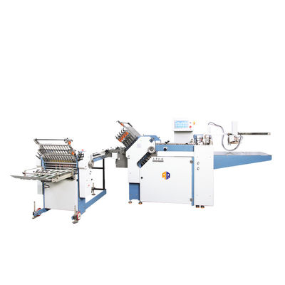 Máy gấp giấy gấp chéo với tấm khóa 12 chiều rộng 480mm