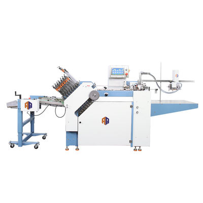 Máy gấp tờ rơi dược phẩm có chiều rộng 480mm 16 Loại khóa đai