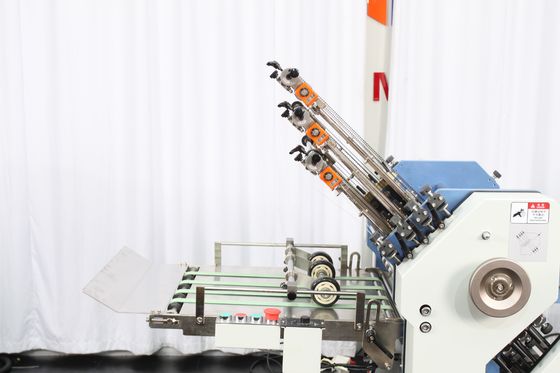 Máy gấp giấy thương mại chuyên nghiệp Loại truyền động bánh răng có chiều rộng 480mm