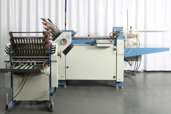 Máy gấp giấy gấp tự động 380V cho tờ rơi dược phẩm