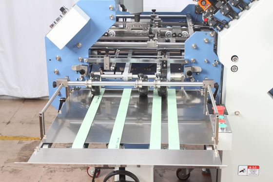 Máy thư mục dao gấp chéo tự động với 6 tấm khóa