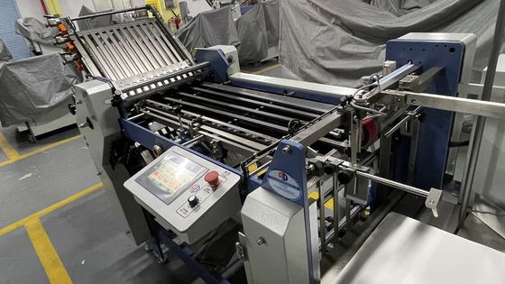 Máy gấp giấy công nghiệp nặng A3 Loại truyền động bánh răng