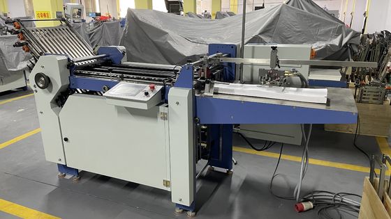 Máy gấp giấy A3 có chiều rộng 480mm Loại truyền động cho tập sách