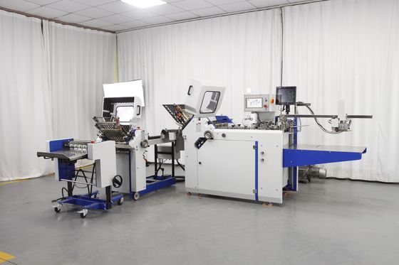 Máy gấp giấy định dạng lớn Máy nạp bưu kiện tối đa 6 lần gấp