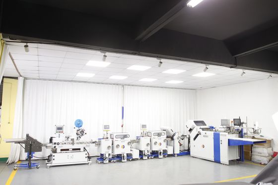 Máy gấp và dán nhãn tờ rơi dược phẩm tốc độ cao 480/600mm