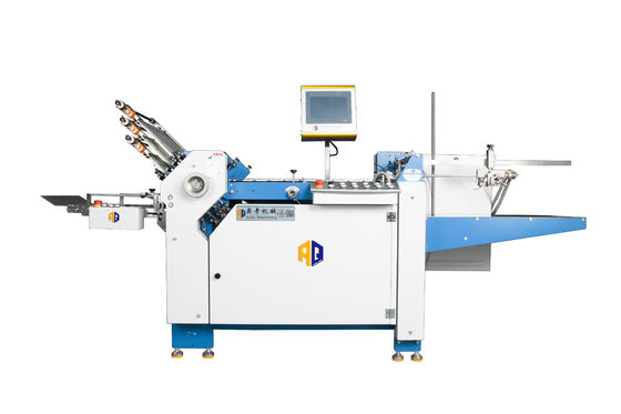 Máy gấp giấy thương mại hiệu quả cao 200m/min Bảng điều khiển kép