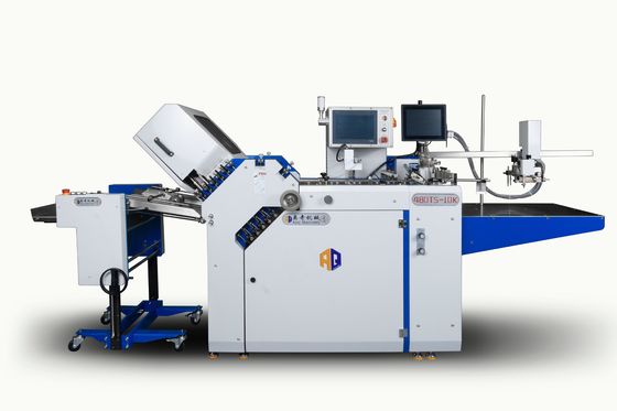 Máy gấp giấy định dạng lớn tự động đầy đủ Công dụng nặng cho tờ rơi dược phẩm