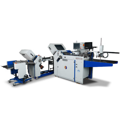 Công nghiệp dược phẩm Máy gấp bên ngoài cho sổ tay cuốn sách tờ rơi giấy thư mục