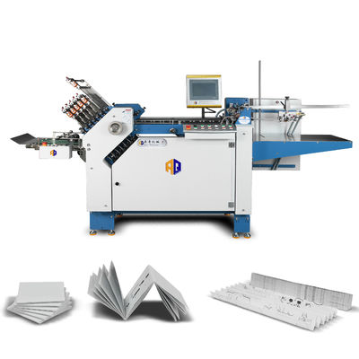 Thiết bị in cao hiệu suất Máy gấp giấy thương mại Cho tờ hướng dẫn gấp