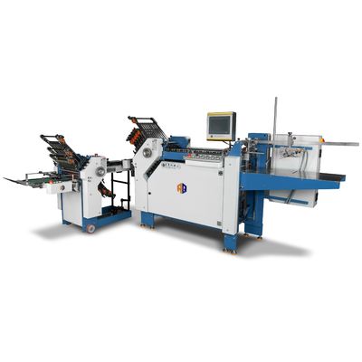 Hiệu quả Máy gấp chéo tờ rơi A3 tốc độ cao cho nhà in