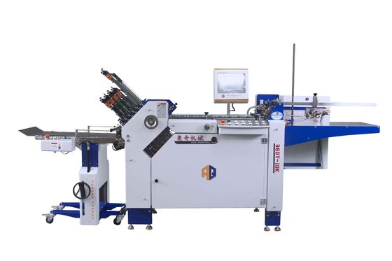 Máy gấp giấy thương mại chất lượng cao Máy gấp giấy 3 lần cho hướng dẫn nhỏ