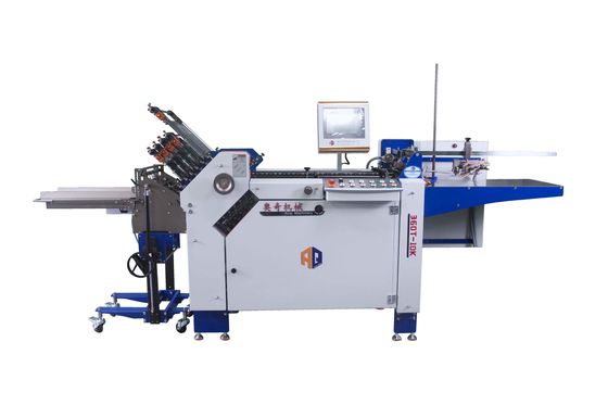 Máy gấp tờ giấy thương mại tốc độ cao cho sử dụng công nghiệp gấp Zigzag