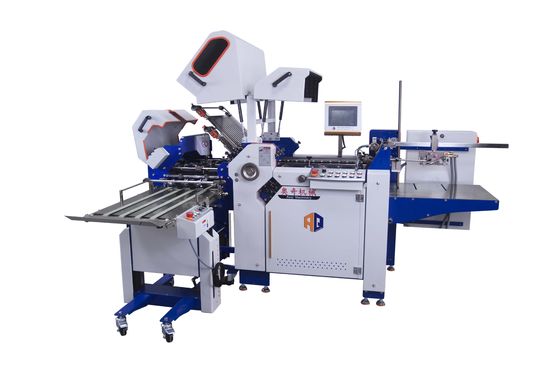 Máy chế biến giấy gấp với đơn vị gấp chéo