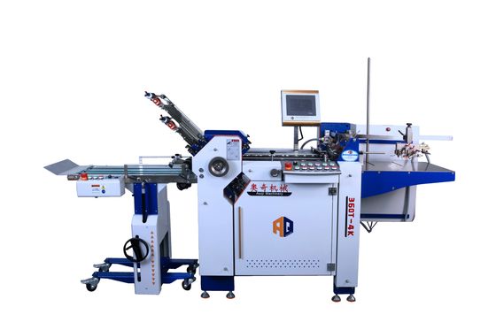 Máy gấp giấy A4 4 tấm khóa tự động cho ngành in