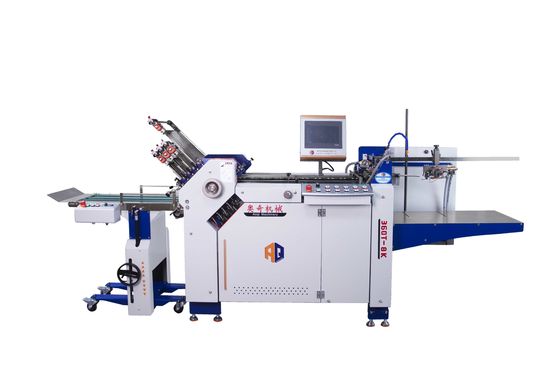 Máy gấp giấy A4 tự động tốc độ cao với chiều rộng 360mm cho ăn ổn định