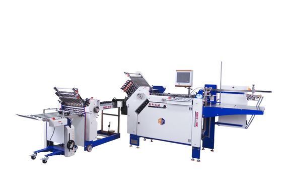 Máy gấp giấy công nghiệp A3 / A4 với 14 túi tờ rơi Máy bìa