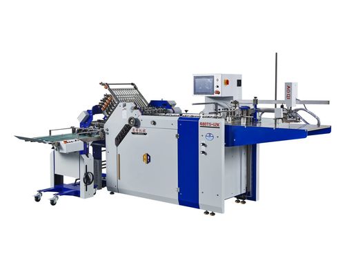 Máy gấp hoàn toàn tự động 480 mm với dao gấp chéo cho cuốn sách nhỏ gấp