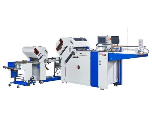 Máy gấp giấy AOQI định dạng lớn 600 * 1000mm với gấp chéo cho ngành in ấn