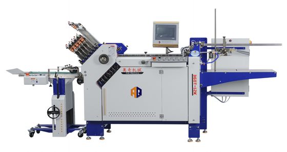 Máy gấp giấy A4 12 túi Máy gấp giấy tự động cho tờ rơi và hướng dẫn sử dụng